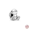 925 Sterling Silver Pendant Daisy Love Boy Toothless Clip Bag Charm Bead Fit Pandora Bracelet Necklace Jewelry gift
