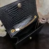 2021 Бренд мода женская сумка одно плечо его цепь посылки кисточки мини-сумки крокодиловые узоры сумки сумки