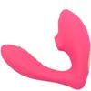 10 Speed ​​Clitoral Stimulator Pussy Sucker Silicone Dildo G-Spot Vibrator Sexuell Sex Produktbutik Vuxen Kön Leksaker för Kvinna