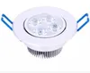 AC 85 ~ 265V 110V 220V DIMMALE 12W LED 다운 라이트 오목한 천장 램프 순수/따뜻한 흰색 LED 고정물 다운 라이트 Cerohs DHL