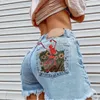 Skinny Jeans Shorts Femmes Vintage Denim Denim Shorts Contrôle décontracté Jeans Sexy Buttock Streetwear Pantalon court 210702