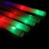 Festdekoration Jul LED Glow Sticks Belysning Foam Stick Halloween Fluorescerande Ljus Sticks(8/12/15/30st)