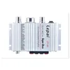 Lepy A6 مكبرات الصوت 2x15W 2.0 قناة مصغرة ستيريو فئة AB DAC باس وتربية ضبط DC 12V للمنزل سيارة أمبير