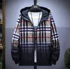 유럽 역 새로운 봄과 가을 양면 착용 재킷 남성 재킷 트렌드 느슨한 플러스 지방 플러스 사이즈 격자 무늬 셔츠 남성
