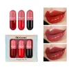 Lipglans 3 stks / set Jelly Plulper Olie Glanzende Clear Moisturizing Dames Make-up Tint Cosmetica