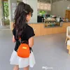 kids candy colors casual bags 2021 children one shoulder shell bag chic boys girls nylon lightweight crossbody bags accessories wallet F579