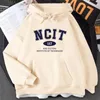 Корейская мода NCT Hoodie женщин мужчины неоколородный институт технологии NCT 127 толстовки KPOP вентиляторы одежда уличная одеяла 211206