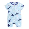 Herfst zomer flanel slaapzak schattige kinderwinterpak zachte pyjama's voor baby anti-kick baby meisje romper 210908