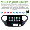 2Din GPS Android 9 "Auto DVD Radio Stereo-speler voor 2013-2016 Hyundai I10 LHD WIFI Hoofdeenheid Multimedia