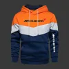 Sudaderas con capucha para hombre 2021 Nieuwe Mannen con capucha Mclaren Lange Mouw Uitloper Herfst Lente Casual Sudaderas con capucha Fleece Warme Sportkleding Dikker Sudaderas