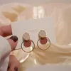 brown earrings for women