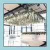 Decorative Flowers & Wreaths Festive Party Supplies Home Garden 12Pcs Kunstmatige Wisteria Bloemen Nep Wijnstok Ratta Opkno Garland Zijden S