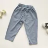 Spring Kids Baby Boys Cowboy Loose Pants Children's Clothing Casual Pant Anti-mosquito Children 210429