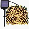 Strings LED Outdoor Solar Lamp String Lights 20- 500 LEDs Fairy Holiday Christmas Party Garland Garden Waterproof 5m 22m Decor