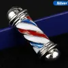 Pins Brooches Fashion Barber Shop Pole 3D Brooch Badge Hip Hop Hairdresser Gothic Pins7935171