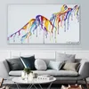 Sexy Girl Posters and Prints Colorful Abstract Art Canvas Painting Modern Creative Canvas Wall Pictures for Living Room Decor