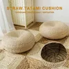 Cushion Decorative Pillow Thicken Cushion Tatami Bay Window Straw Mat N Pad Handmade Round In Stock 302n