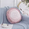 Pillow Case Cotton Embroidered Round Thicken Pillowcase Simple Fashion High Quality Soft Throw For Home/el Decor