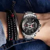 Наручные часы Мужчины Часы WWOOOR Роскошные Мода Водонепроницаемый Хронограф Часы Мужской Спортивные Часы Кварцевые Наручные Часы Relogio Masculino Подарки