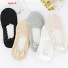 Femme filles dentelle fleur courte bateau chaussette antidérapante Invisible cheville chaussettes femmes ensemble mince Cool anti-dérapant chaussettes