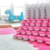 10pcs/lot Household Living Room Full Shop Carpet Balcony Square Cushions Foam Jigsaw Puzzle Creeping Mat Nordic Style F8188 210420