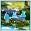 Garden Decorations Patio, Lawn & Home Miniature Cartoon Tree House Bonsai Aessories Ecological Bottle Diy Material Moss Terrarium Micro Land