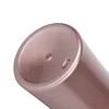 Frascos de bomba de plástico vazio Dispensador 16oz / 500ml portátil Clear BPA-Livre Cilindro Shampoo Loção Durável Recipientes Recarregáveis ​​para Óleo de Massagem, Sanitizador de Mão, Sabão