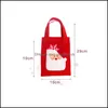 Decoraties Feestelijke feestartikelen Thuis Tuin Chuangda Kerst Candy Bag Santa Claus Gift Decoratie 98 Drop Levering 2021 E6OK3