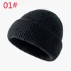 Autumn winter knitted wool caps Student yuppie cap skin hat cold hats