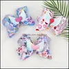 Accesorios para el cabello Bebé, Niños Maternidad Bebé Niñas Arco Amor Corazón Estampado Horquilla Día de San Valentín Sombreros Moda Hairbow Boutique Niños