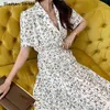 Summer Ruffle Pleated Long Dress Woman Pink Blue Patchwork Sleeveless Maxi Dresses Female Runway Design Bodycon 210603