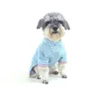 Macaron Color T Shirt Dog Apparel Mesh Dogs Clothes Fashion Summer Casual Tees For Schnauzer Teddy
