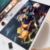 Anime demon slayer pad mus dator gamer mus matta 900x400x2mm padmouse agatsuma zenitsu mousepad tangentbord manga mus mattor