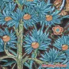 Tapiz de madera azul para colgar en la pared, tapices de pared de poliéster para decoración del hogar, arte de gobelino tejido Jacquard de William Morris, 210609