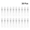 30pcs bouteilles de parfum vides mini bouteilles de pulvérisation bouteilles d'alcool portables contenants d'échantillons de maquillage 3ml