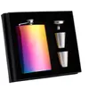 Hip Flasks Bouteille pratique en acier inoxydable Flasque de cabine de 8 oz