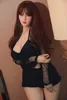 Sex Doll LOMMNY-140cm Lifelike Silicone Man Sexy Breasts Soft Hip Blonde Beauty Realistic TPE Vaginal Oral