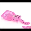 Other Pet Home & Garden Drop Delivery 2021 Cat Puppy Shovel Dog Plastic Cleaning Tool Scoop Poop Shovels Cats Tail Shaped Pets Supplies Creat