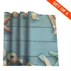 Mats Pads 4 Set Placemat Ocean Sea Seashell Starfish Tavolo da pranzo in legno Mat Cafe Tovagliette antiscivolo Ciotola Pad Sottobicchieri