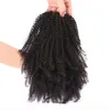 4 Kolor Afro Puffs Ponytails Dripstring Kinky Deep Curly Hair Ponytail Perming Długość 24 cali kucyk Remy Human Hair Piece 160G68658190