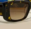 Прямоугольные розовые солнцезащитные очки 0516 Sunnies Unisex Fashion Sunglasses occhiali da Sole Firmati Accessories Accessories UV400 Защита W4538249