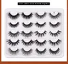 DHL 10pairs 1 Box Eyes Health Beauty Deview Remashes Natural 3D Mink Makeup Makeup Bulk Maquiagem