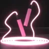 Springseile Fitness leuchtendes LED-Springseil fluoreszierend H9k7