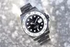 VR 116710 Watch Diameter 40mm med 3186 Integrerad rörelse Blå Gosselin Svart och Vit Dual-Färg Keramisk Skiv Roterande Ring