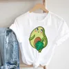 Kobiety Casual Cartoon 2021 Walentynki Krótki Rękaw Wiosna Lato Moda Ubrania Drukuj Tee Top Tshirt Kobiet Koszulka Graficzna X0628