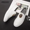 2021 men flat shoes luxury designer sneakers Leather leisure loafers foreign trade A16