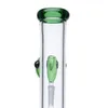 Green White 18mm Licais fêmeas de articulação feminina tinta de cogumelo perc cross cross percolator sprinkler dab rigs plataforma de óleo com apanhador de cinzas de tigela bongs de água de vidro wp22233