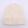 Berets Personality Women's Knitted Beanies High Quality Unisex Lazy Hats Female Flexible Soft Winter Women Wool Knit Skullies &