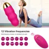 Wireless Remote Control G Spot Vibrators Female Vaginal Ball Simulator Anal Plug Vibrating Love Egg Sex Toys for Women Adults 18 P0818