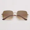 الإطار المعدني المربع الفاخر نظارة شمسية الرجال نساء عدسات زجاجية الأزياء نظارات شمس الرجعية للذكور oculos gafas de sol 1971